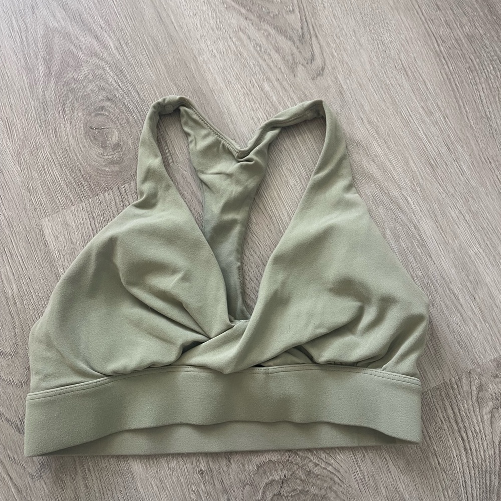 Lululemon Green Sports Bra